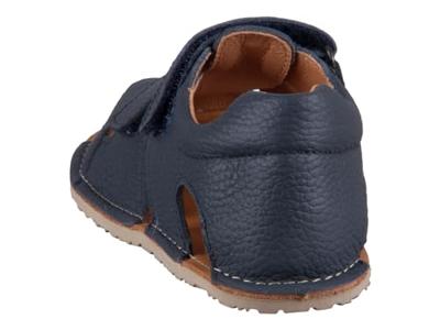 Gesloten blotevoetensandalen voor kinderen BAREFOOT FLEXY AVI FRODDO marineblauw