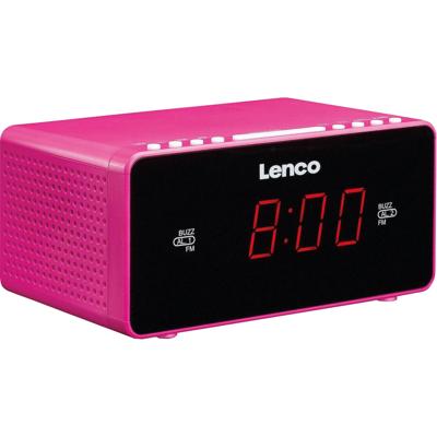 Lenco CR-510 Wekker radio Roze Lenco CR-510 Wekker radio Roze