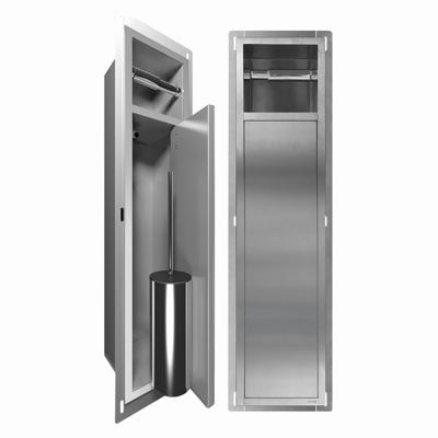 Inbouw Toiletrolhouder LoooX Closed CL7 Met Closetborstel RVS Looox