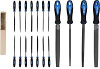 Brilliant Tools BT103030 Vijlen set met vijlenborstel, 19-delig 1 stuk(s) - thumbnail
