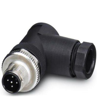 Phoenix Contact 1681473 Sensor/actuator connector, niet geassembleerd M12 Aantal polen (sensoren): 5 Stekker, haaks 1 stuk(s)