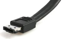 StarTech adapterkabel eSATA naar SATA (afgeschermd, 1,8 m) - thumbnail