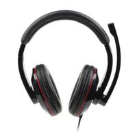 Headset Glossy Zwart USB - thumbnail