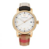 Horlogeband Burberry BU7853 Leder Bi-Color 18mm - thumbnail