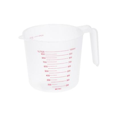 Maatbeker plastic 1 ltr