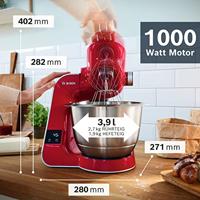 Bosch MUM5X720 Keukenmachine Rood - thumbnail