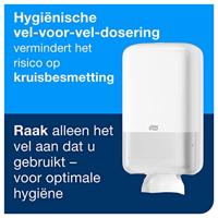 Toiletpapier tork t3 premium gevouwen wit 114273 - thumbnail