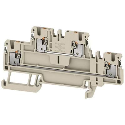 Weidmüller 2675060000 Meeretageklem Push-In-klem, Steekaansluiting Donkerbeige 50 stuk(s)
