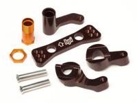 High performance alum. steering rack set (brown) - thumbnail