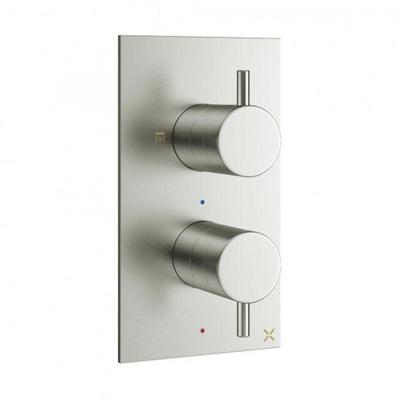 Crosswater MPRO douchekraan - inbouw - verticaal - geborsteld rvs sw385373/sw385437