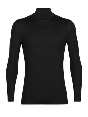 Icebreaker 260 Tech LS Turtleneck Heren Thermoshirt Black L Icebreaker 260 Tech LS Turtleneck Heren Thermoshirt Black L