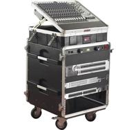 Gator Cases GRC-10X12-PU polyetheen 10U-12U combi flightcase voor mixers - thumbnail
