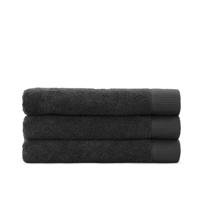Cinderella Handdoek Weekend 60x110 cm 550 gr Antraciet - 3 Stuks - thumbnail