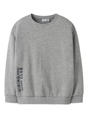 Name it winter sweater jongens - grijs - relaxed fit - NkmOrville