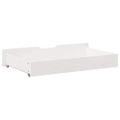 VidaXL Bedlades 2 st 95x55x17 cm massief grenenhout VidaXL Bedlades 2 st 95x55x17 cm massief grenenhout