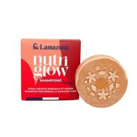 Lamazuna Shampoo bar normaal haar - nutriglow 70 Gram - thumbnail
