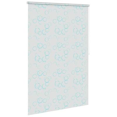 VidaXL Rolgordijn voor douche 140x240 cm bubbel