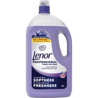 Lenor Professional wasverzachter paarse bloem, fles van 4 l - thumbnail