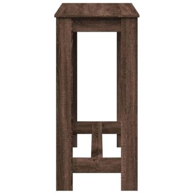 Bartafel 102x50x103,5 cm bewerkt hout bruin eikenkleurig