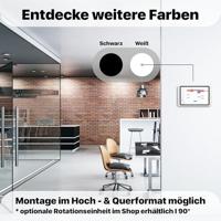 Displine Companion Wall 2.0 Wandhouder compatibel met Samsung Galaxy TAB A9 Plus, 11 inch, wit - thumbnail