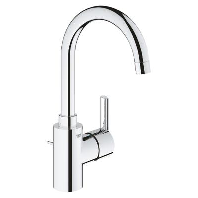 Grohe Wastafelkraan Feel 1-gats L-size met Hoge Draaibare Uitloop Chroom