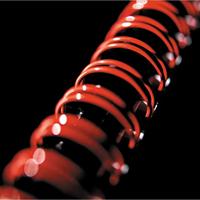 Spiraalblok Oxford Black n&apos; Red A4 lijn 140 pagina&apos;s 80gr | 5 stuks - thumbnail