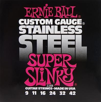 Ernie Ball Stainless Steel Super Slinky 2248