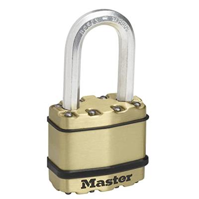 Masterlock Hangslot Excell 45mm, b. 38mm, O8mm - M1BEURDLF M1BEURDLF - thumbnail