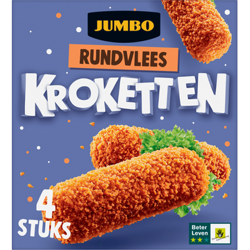 Jumbo Rundvlees Kroketten 4 Stuks