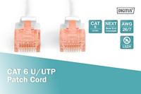 Digitus DK-1617-020/WH RJ45 Netwerkkabel, patchkabel CAT 6 U/UTP 2.00 m Wit Halogeenvrij 1 stuk(s) - thumbnail