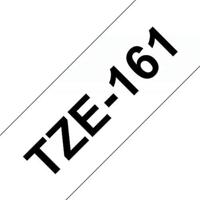 Brother TZE-161 labelprinter-tape Zwart op zilver - thumbnail
