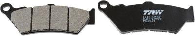 TRW remblokken "mcb 671 brake pad mcb 671 organic standard