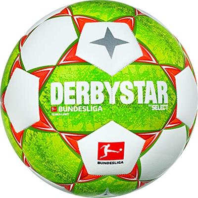 DerbyStar Voetbal Bundesliga Club S-Light Oranje Groen DerbyStar Voetbal Bundesliga Club S-Light Oranje Groen