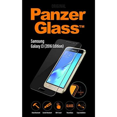 Pantserglas displaybescherming, Displaybeschermglas, Samsung Galaxy J3 (2016), helder