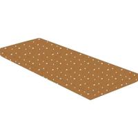Vouwmatras 2 panelen Boubou karamel - thumbnail