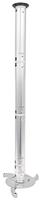 Manhattan 424820 Beamer-plafondbeugel Kantelbaar, Draaibaar Afstand vloer-plafond (max.): 106 cm Zilver - thumbnail