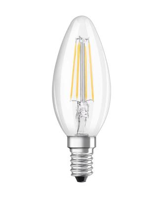 OSRAM HOMELIGHTING 4058075437043 LED-lamp Energielabel F (A - G) E14 Kaars 4.8 W = 40 W Warmwit (Ø x l) 35 mm x 97 mm 1 stuk(s)