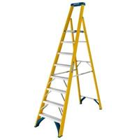 Fiberglass Trap Werner platform stepladder | 1x8 - 7170818 - thumbnail