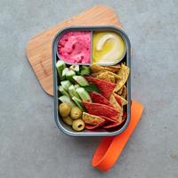 Black+Blum Sandwich Box Groot - 190x135x75mm - Oranje - thumbnail