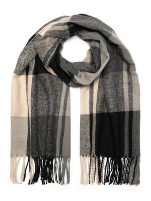 Grijs geblokte sjaal Pastunette Grijs geblokte sjaal Pastunette