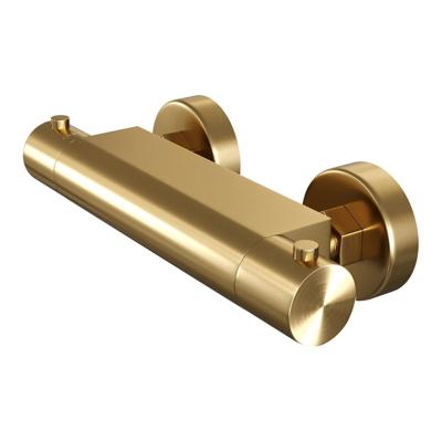 Brauer Gold Edition - Opbouw Douche Thermostaatkraan - Goud Geborsteld PVD