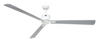 CasaFan ECO NEO III 180-4 WE-WE/LG WiFi Flügel Weiß/Lichtgrau Plafondventilator 28 W (Ø x h) 180 cm x 360 mm Wit Met afstandsbediening, Timer, Met wintermodus, - thumbnail