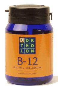 Ortholon Vitamine B12 1000mcg sublingual 60 Tabletten