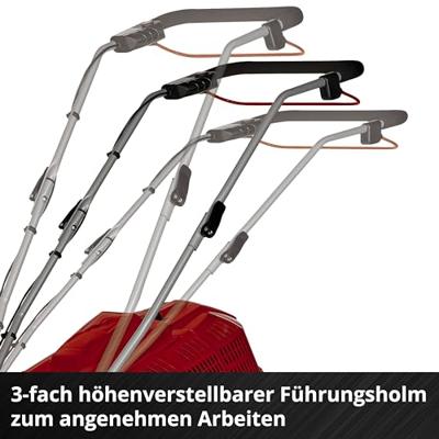 Einhell GE-CM 36/43 Li M-Solo Power X-Change Accu-grasmaaier Accu Uitwerp aan achterzijde, Mulchfunctie, Zonder accu, Zonder lader, Instelbare maaihoogte 18 V