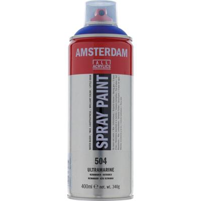 Amsterdam All Acrylics Amsterdam • spray paint ultramarijn 504 400ml