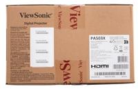 Viewsonic PA503X DLP-projector (XGA, 3.600 ANSI lumen, HDMI, 2 watt luidspreker, 1,1x optische zoom) wit-grijs - thumbnail