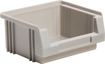 LA-KA-PE Magazijnbak | L90xB102xH50 mm | PP grijs | 50 stuks - 01950 02 05 01950 02 05