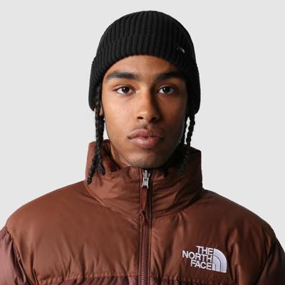 The North Face Fisherman Beanie Muts Heren Tnf Black OS The North Face Fisherman Beanie Muts Heren Tnf Black OS