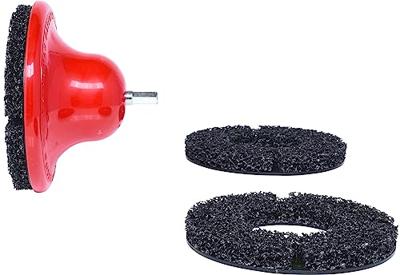 KS Tools 100.5070 Wielnaafslijper-set Ø 160 mm, binnen-Ø 75 mm, 4-delig KS Tools 100.5070 Wielnaafslijper-set Ø 160 mm, binnen-Ø 75 mm, 4-delig