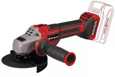 Einhell Professional TP-AG 18/125 CE Q Li - Solo Power X-Change Professional 4431155 Haakse accuslijper 125 mm Zonder accu, Zonder lader, Incl. snelspanmoer 0